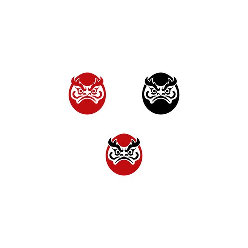 daruma doll logo 