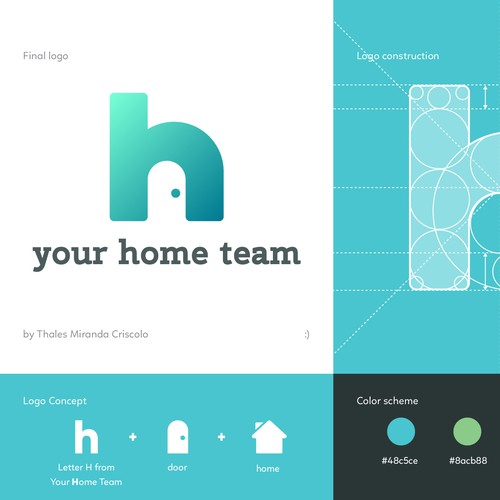 Logo design and construction: Your Home Team