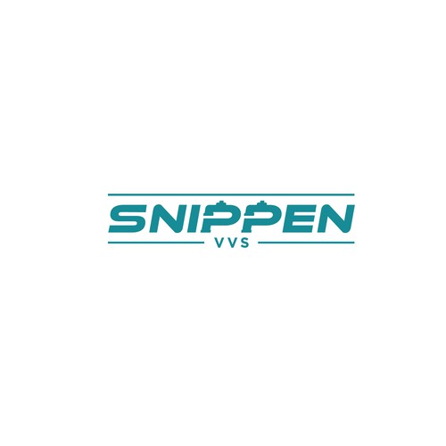 Bold logo concept for Snippen VVS, plumbing company