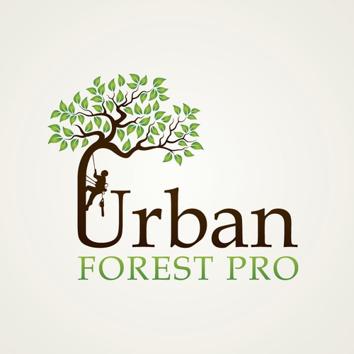 Arborist Tree Care Logo
