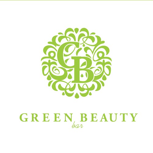 Create an identity for "the Green Beauty Bar", a unique concept to be launched soon