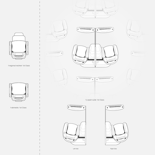 'Top Designers Wanted for Vector Illustrations of Airline Seats.' 