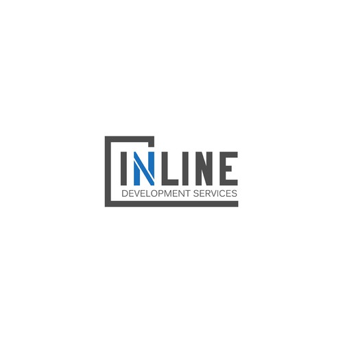 Simple Logo Design Entry for Inline Development Services