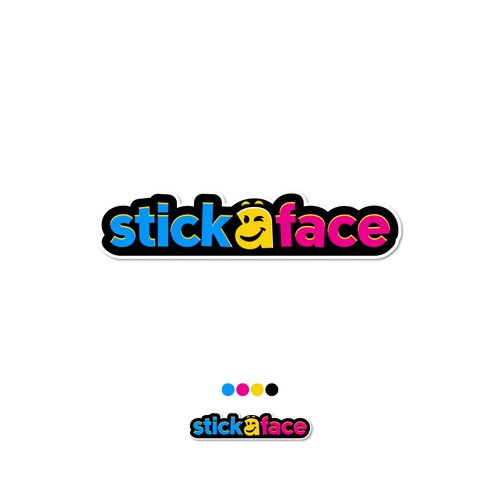 Stick a Face Logo