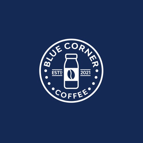 Logo For Cafe : BLUE CORNER CAFEE