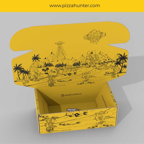 Packaging Pizza Hunter