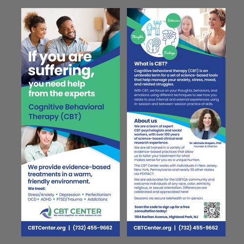 Cognitive Behavioural therapy Flyer Design