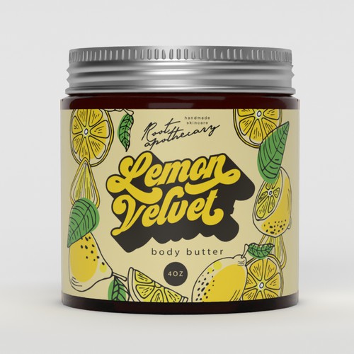 Body Butter for Skincare - Lemon Velvet