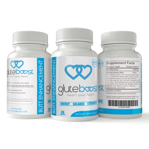 gluteboost labe