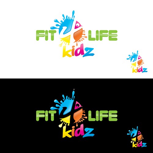 Create a FUN logo for a new Kids Fitness company!