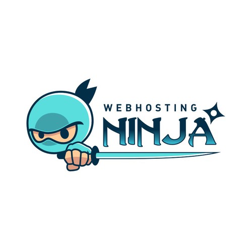 Webhosting Ninja Logo Character
