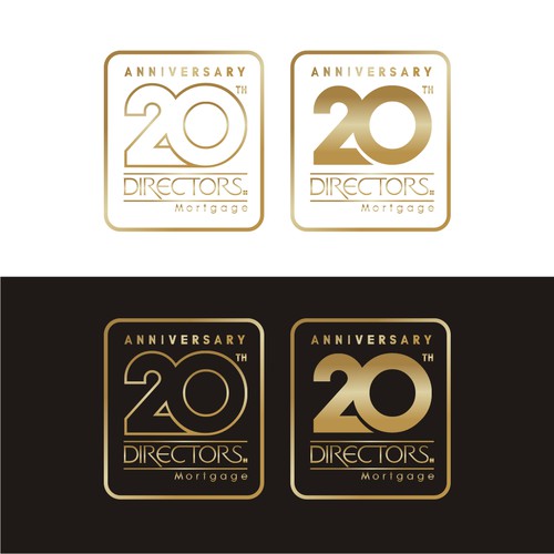 Create an Epic 20 year anniversary logo for local mortgage company!