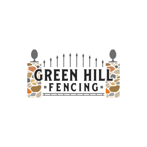 Pillar and Gate logo for Green Hill Fencing