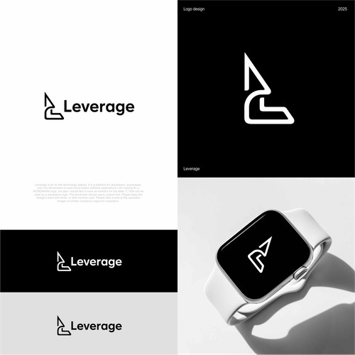 Leverage Logo Design
