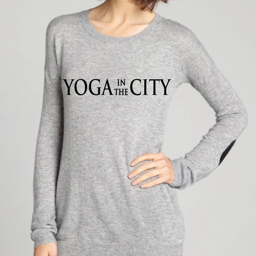 simple print for yoga top