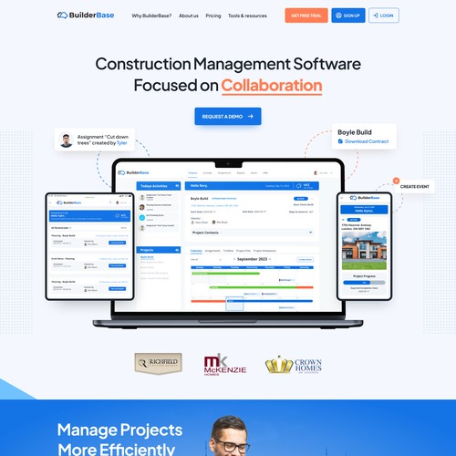 Website Design for a SaaS business 