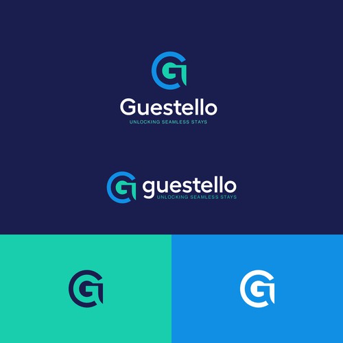 Guestello Logo Design