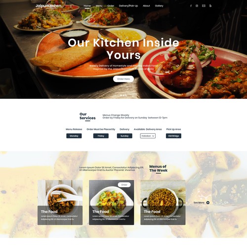 Kitchen Website