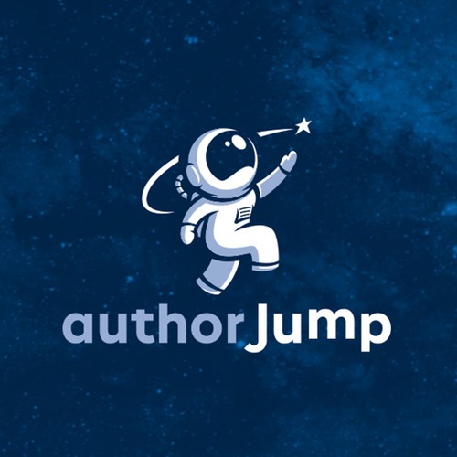 "authorjump" Logo Concept 