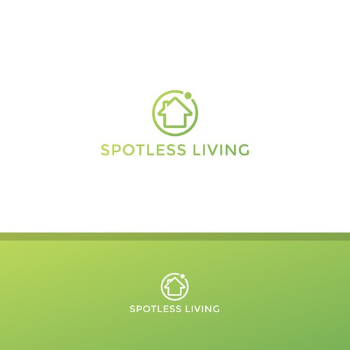 Logo for cleaning service