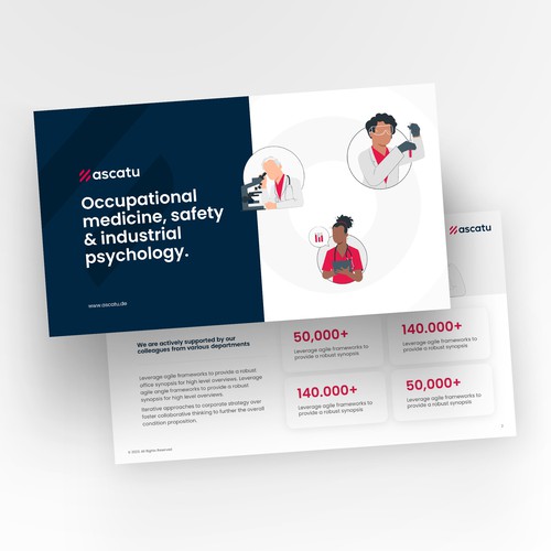 Occupational Health / Company Physician Company - PowerPoint Template