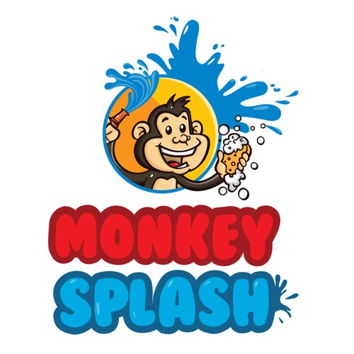 Monkey splash