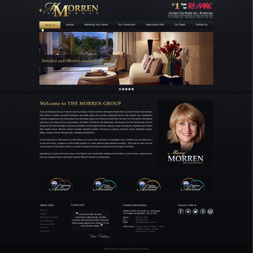 Help The Marg Morren Group with a new website design