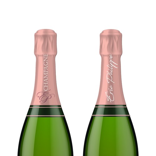 New Luxury French CHAMPAGNE Label