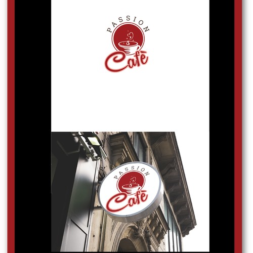 Bold logo for coffee & night bar