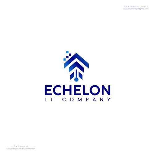 Modern IT Company Logo Design .