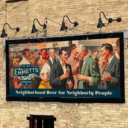 vintage billboard