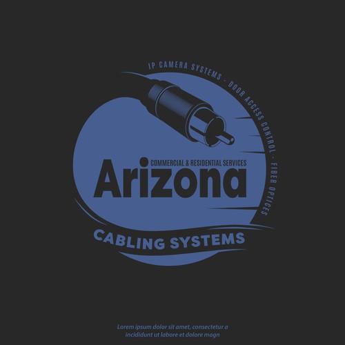 Logo For A Cabling Company