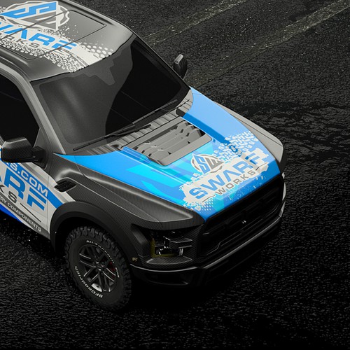 truck wrap design concept