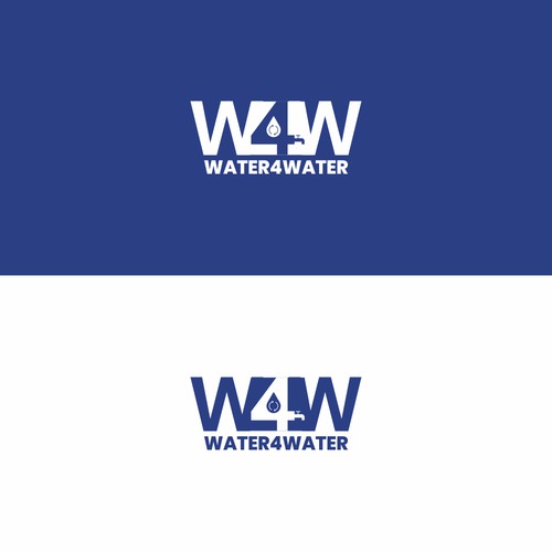 Logo design for Water4Water