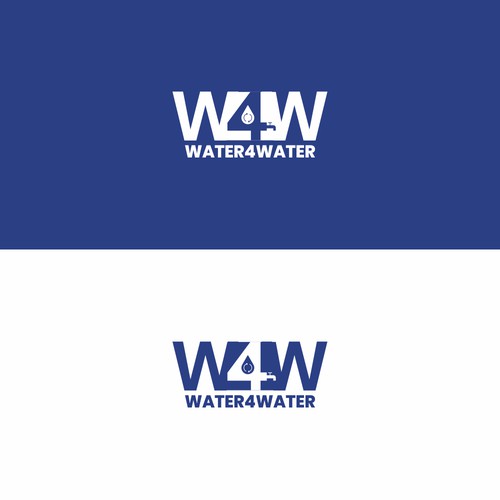 Logo design for Water4Water