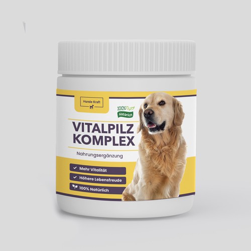 Vitalpilzkomplex packaging