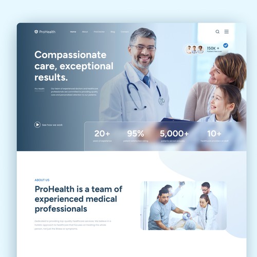 Medical and Healthcare Service Website