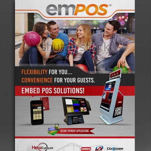 Cool Trade Show Graphic for EMPOS