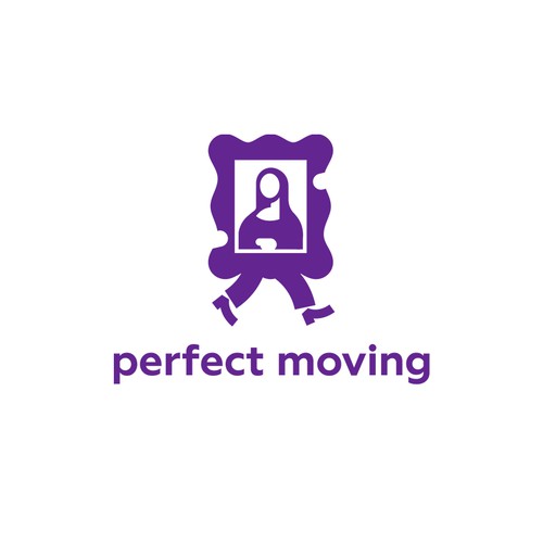Logo for moving company
