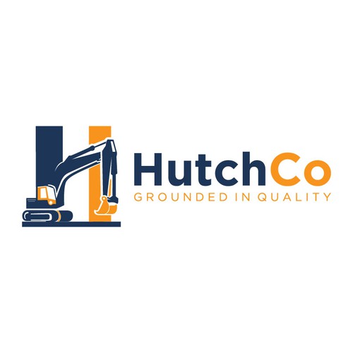 Bold logo construction