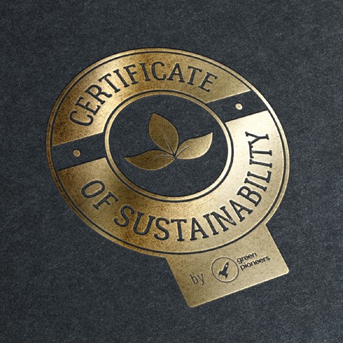 certificate of Sustainability Seal/Stamp 