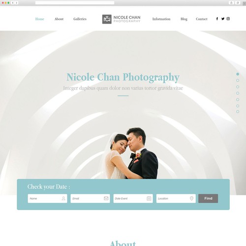 Photography Website 