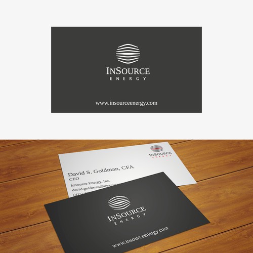 Logo & Business card for energy control company