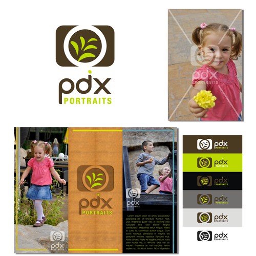 logo for PDX Portraits