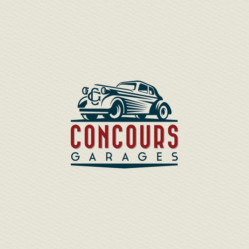 Modern Art Deco Logo For Elite Car Collector