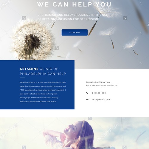 Clean & Modern Clinic Website Design 