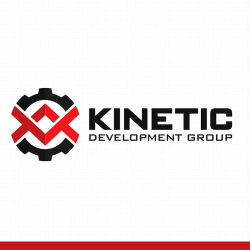 Create a business image for KINETIC development group.  Firearms design and manufacturing - WON