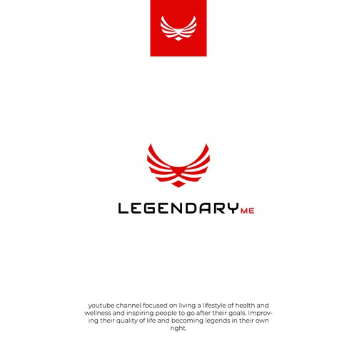 Legendary Me logo design