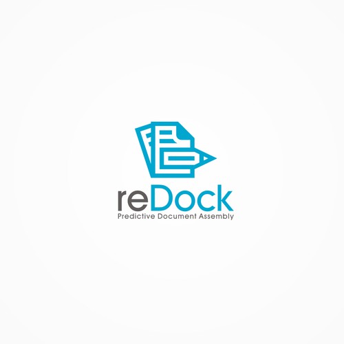 Logo for reDock, a Predictive Document Assembly solution