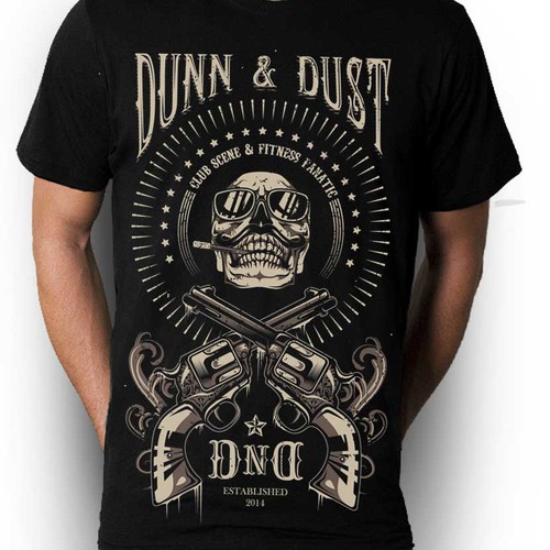 Dunn & Dusted Clothing Logo. For the Club Scene and For the Fitness fanatics